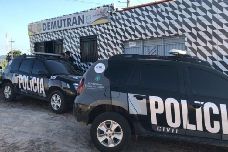 Operação é comandada pela Polícia Civil(foto: Hugo de Leon/ Blog Amaury Alencar)