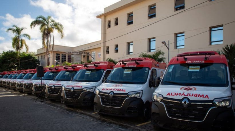 Desde o inÃ­cio da atual gestÃ£o federal, o CearÃ¡ jÃ¡ recebeu 113 novas ambulÃ¢ncias 